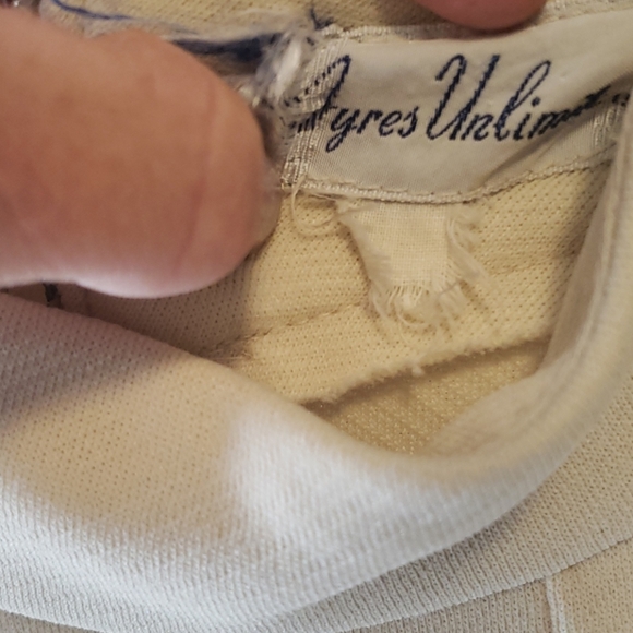 Vintage cream LS Ayres dress - Picture 3 of 5